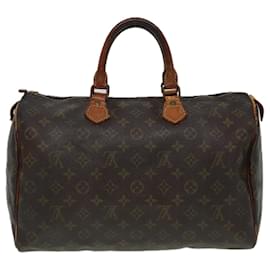 Louis Vuitton-LOUIS VUITTON Handtasche Monogram Speedy 35 M41524 LV Auth yk14056-Monogramm