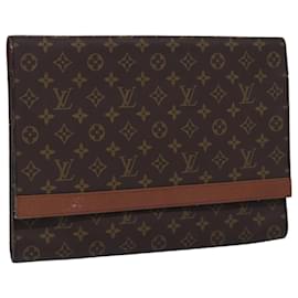 Louis Vuitton-LOUIS VUITTON Monogram Porte Envelope Clutch Bag M51801 LV Auth ar12286-Monogramm