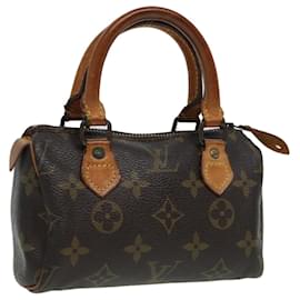 Louis Vuitton-LOUIS VUITTON Mini Speedy Handtasche Monogram M41534 LV Auth 84629-Monogramm