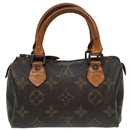 Louis Vuitton-LOUIS VUITTON Mini Speedy Handtasche Monogram M41534 LV Auth 84629-Monogramm