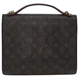 Louis Vuitton-LOUIS VUITTON Monogram Monceau 28 Hand Bag 2way M51185 LV Auth 84669-Monogram