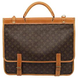 Louis Vuitton-LOUIS VUITTON Monogram Schultertasche Kleber M58122 LV Auth bs16097-Monogramm