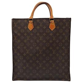 Louis Vuitton-LOUIS VUITTON Sac Plat Monogram Sac à Main M51140 LV Auth 84652-Monogramme