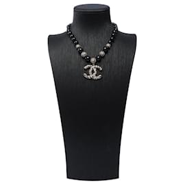 Chanel-CHANEL CC Jewelry in Black Pearl - 102034-Black