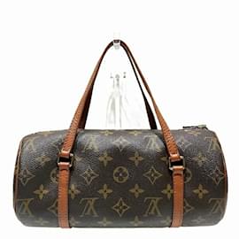 Louis Vuitton-Bolsa Louis Vuitton Monogram Old Papillon 26-Marrom