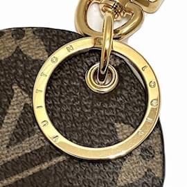 Louis Vuitton-Chaveiro Vivienne Monogram Louis Vuitton-Marrom,Multicor