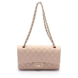 Chanel-Bolsa de Ombro Chanel Matelassé Double Flap-Rosa