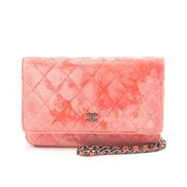 Chanel-Chanel Matelassé Schultertasche-Orange