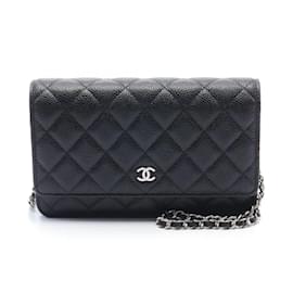 Chanel-Bolsa de Ombro Matelassé Chanel-Preto