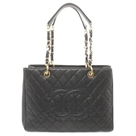 Chanel-Sac tote Grand GST Matelassé Chanel-Noir