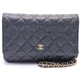 Chanel-Sac à épaule Matelassé Chanel-Rose,Bleu