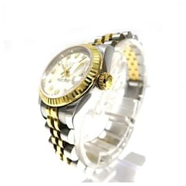 Rolex-Automatische Uhr Rolex Datejust 179173G-Silber,Golden