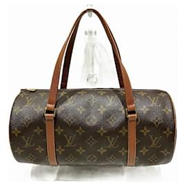 Louis Vuitton-Sac à main Louis Vuitton Monogram Old Papillon 30-Marron