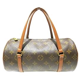 Louis Vuitton-Bolsa Louis Vuitton Monogram Old Papillon 26-Marrom