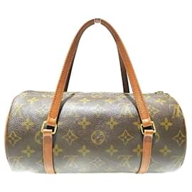 Louis Vuitton-Bolsa Louis Vuitton Monogram Old Papillon 26-Marrom