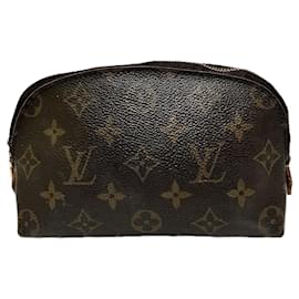 Louis Vuitton-Pochette Tick Monogramm Louis Vuitton M47515-Braun