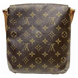 Louis Vuitton-Louis Vuitton Monogram Musette Salsa Schultertasche-Braun