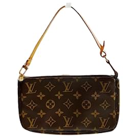 Louis Vuitton-Pochette Accessoires Monogram Louis Vuitton M51980-Braun