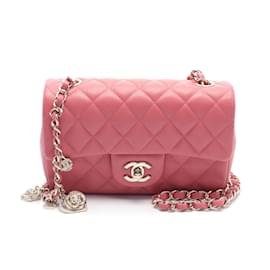 Chanel-Bolsa de Ombro Matelassé Chanel-Rosa