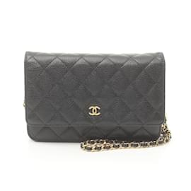 Chanel-Bolsa de Ombro Matelassé Chanel-Preto