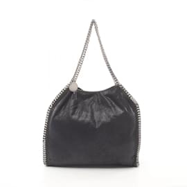 Stella Mc Cartney-Sac tote Falabella Shaggy Deer de Stella McCartney-Bleu Marine