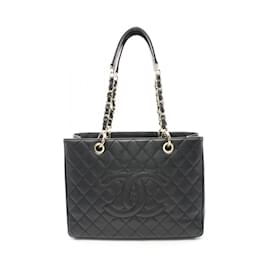 Chanel-Sac tote Grand GST Matelassé Chanel-Noir