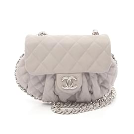 Chanel-Bolsa de ombro matelassê de luxo Chanel-Marrom