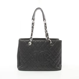 Chanel-Sac tote Grand GST Matelassé Chanel-Noir