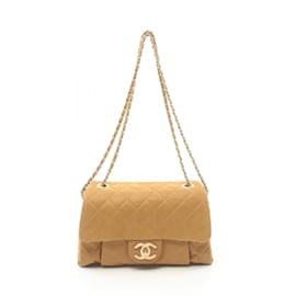 Chanel-Bolsa de Ombro Matelassé Chanel-Marrom