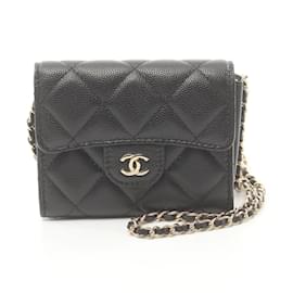 Chanel-Bolsa de Ombro Matelassé Chanel-Preto