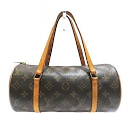 Louis Vuitton-Bolsa Louis Vuitton Monogram Old Papillon 26-Marrom