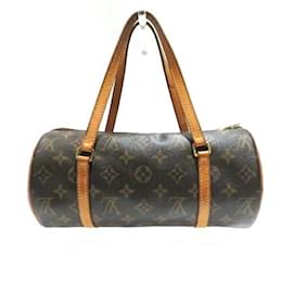 Louis Vuitton-Bolsa Louis Vuitton Monogram Old Papillon 26-Marrom