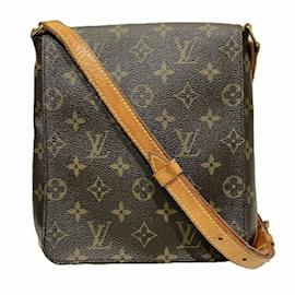 Louis Vuitton-Bolsa de Ombro Musette Salsa Monograma Louis Vuitton-Marrom