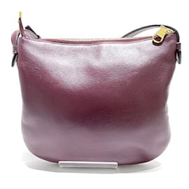 Loewe-Bolsa de Ombro Loewe Heritage-Bordeaux