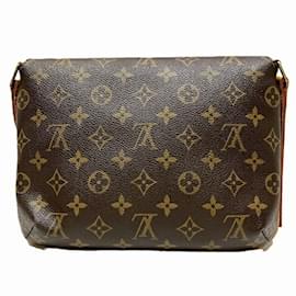 Louis Vuitton-Louis Vuitton Monogram Musette Tango Schultertasche-Braun