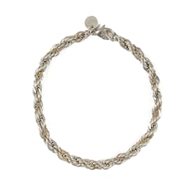 Tiffany & Co-Tiffany & Co. Screw Twist Chain Combi Bracelet-Silvery,Golden