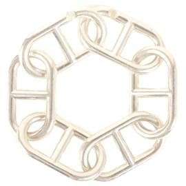 Hermès-Hermes Chaine d'Ancre Geant Charm Bracelet-Silvery