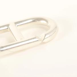 Hermès-Hermes Chaine d'Ancre Geant Charm Bracelet-Silvery