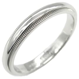 Tiffany & Co-Bague Milgrain Tiffany & Co.-Argenté