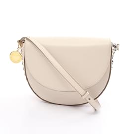 Stella Mc Cartney-Bolsa de Ombro FRAYME da Stella McCartney-Cru