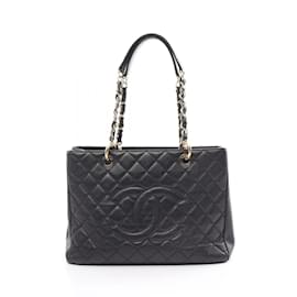 Chanel-Sac tote Grand GST Matelassé Chanel-Noir