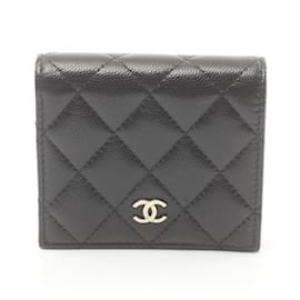 Chanel-Portefeuille classique matelassé Chanel petit-Noir