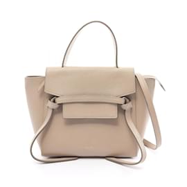 Céline-Celine Belt Nano Handtasche-Beige