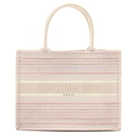 Christian Dior-Sac à main Book Tote Medium Christian Dior-Multicolore,Beige