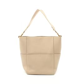 Céline-Bolsa de Ombro Bucket Sangle Celine-Bege