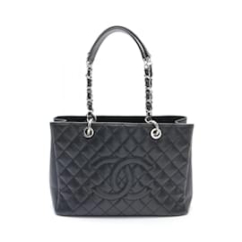 Chanel-Sac tote Grand GST Matelassé Chanel-Noir