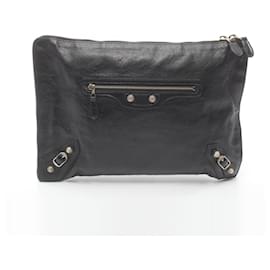 Balenciaga-Sac à main Balenciaga Classic Motor Second-Noir