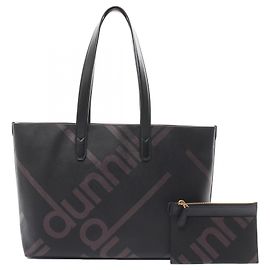 Alfred Dunhill Borsa tote Dunhill nera e marrone Marrone Nero