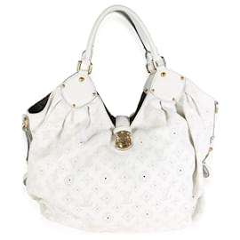 Louis Vuitton-Louis Vuitton Hobo Mahina XL Monogram Blanc-Blanc