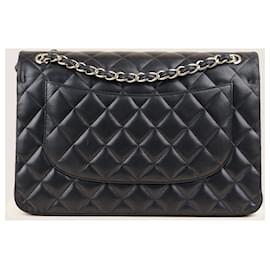 Chanel-Classique Grand Double Rabat-Noir